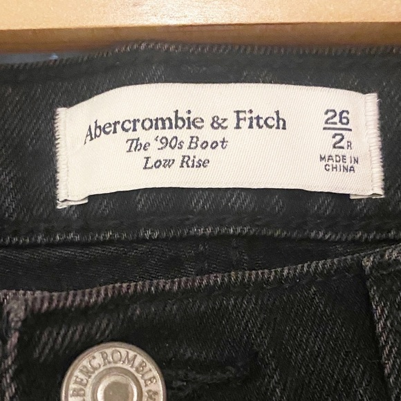 Abercrombie & Fitch• 90s boot low rise jean - Picture 4 of 5